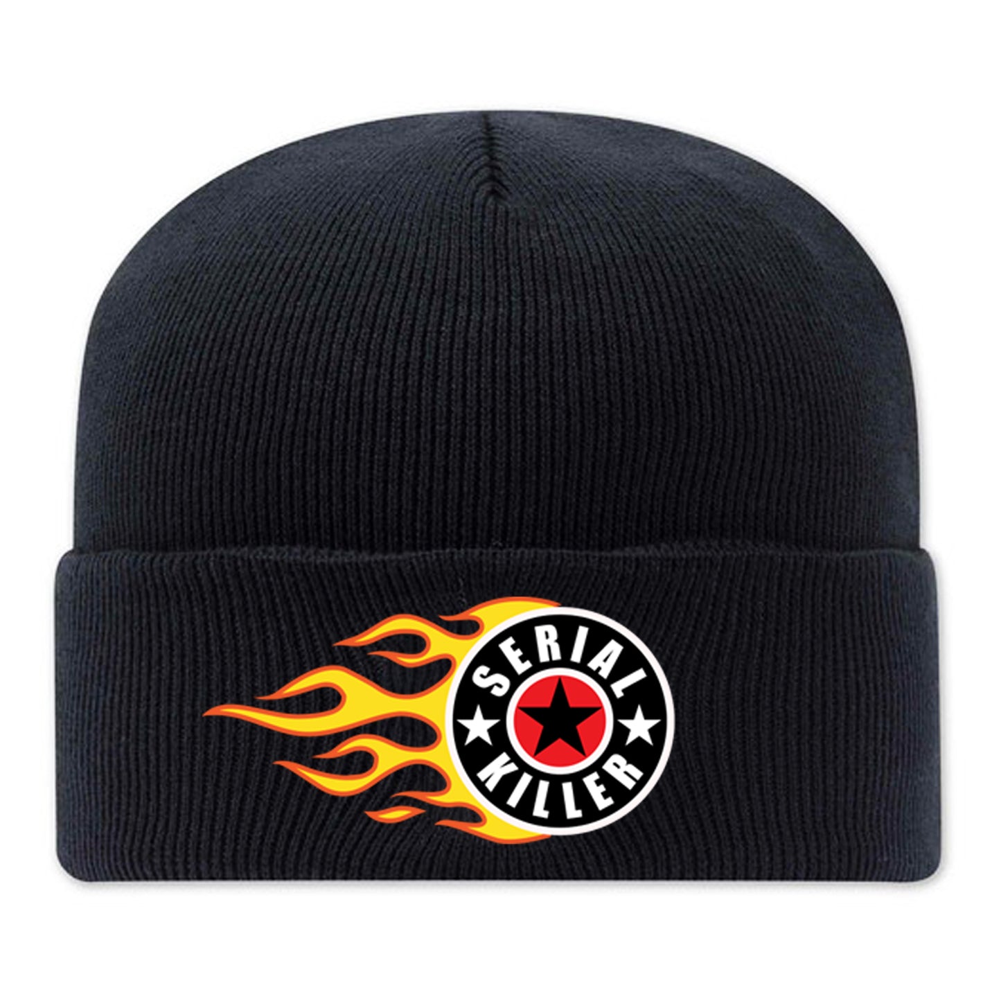 Serial Killer Flame Logo Beanie