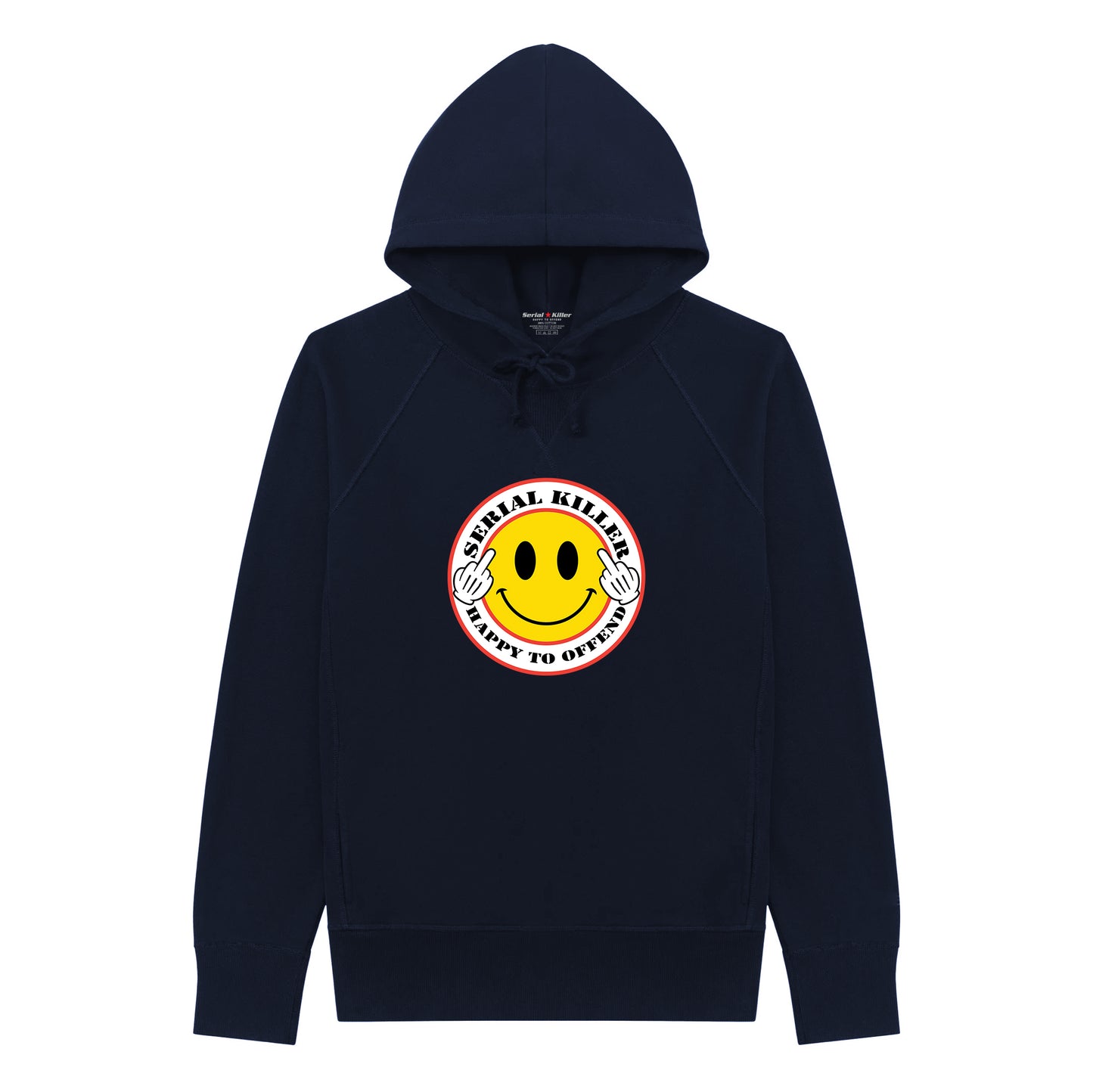 Happy To Offend Fingers Hoodie