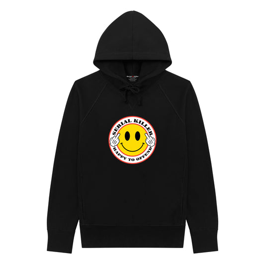 Happy To Offend Fingers Hoodie