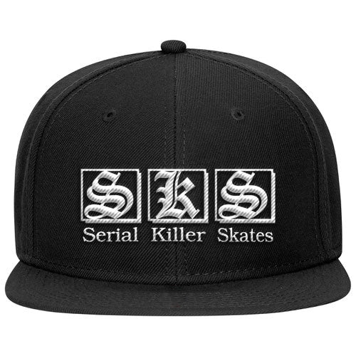 Serial Killer Skates Logo Flat Bill Hat