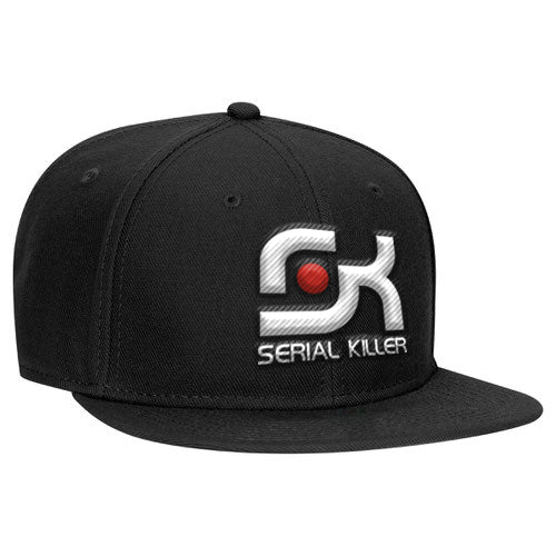 Serial Killer Modern Logo Flat Bill Hat