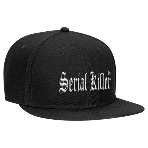Serial Killer Script Logo Flat Bill Hat