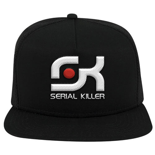 Serial Killer Modern Logo Trucker Hat
