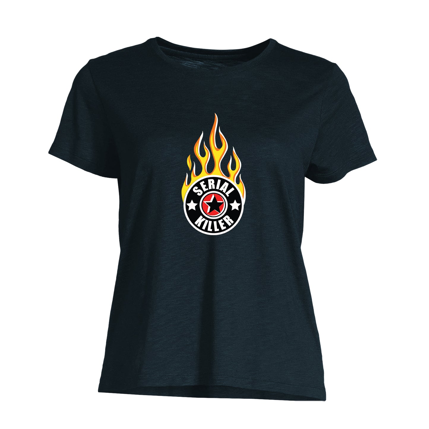 Serial Killer Logo Flame Women's Tshirt