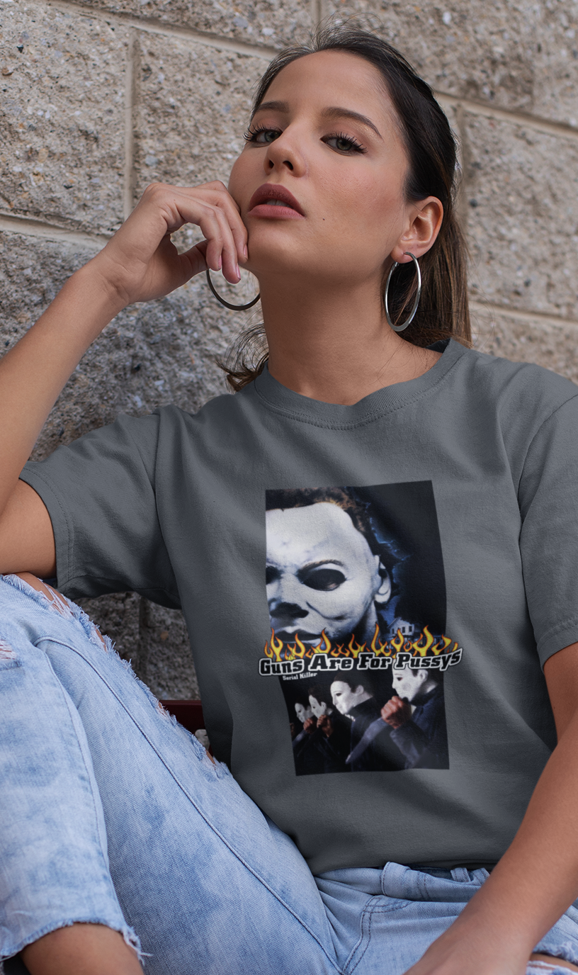 Guns Are For Pussys WOMEN'S T-SHIRT