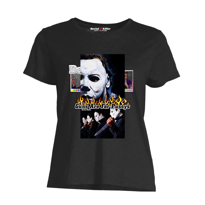 Guns Are For Pussys WOMEN'S T-SHIRT