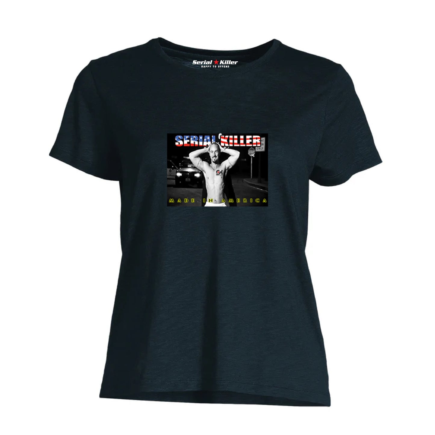 MADE IN AMERICA WOMEN'S T-SHIRT