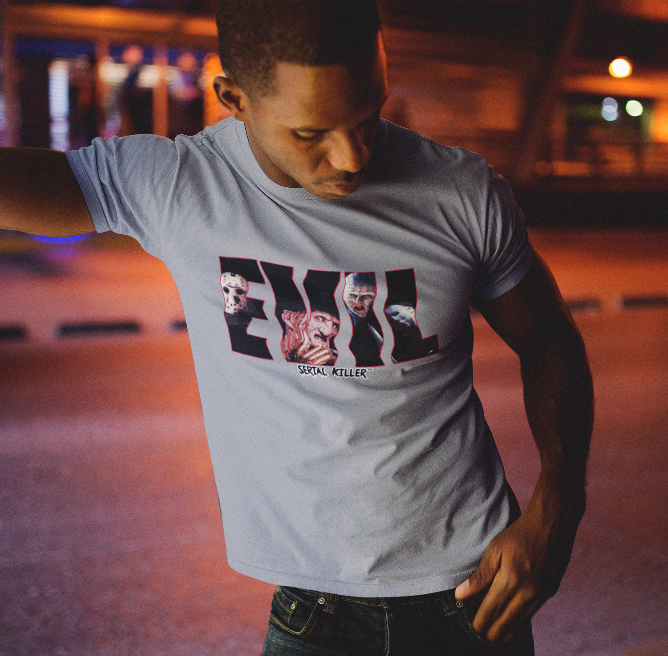 EVIL MEN'S T-SHIRT